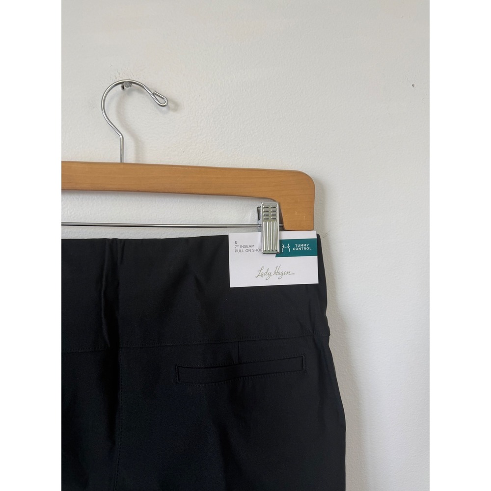 NWT Lady Hagen 7" Tummy Control Golf Shorts – Black – Small - Picture 5 of 6